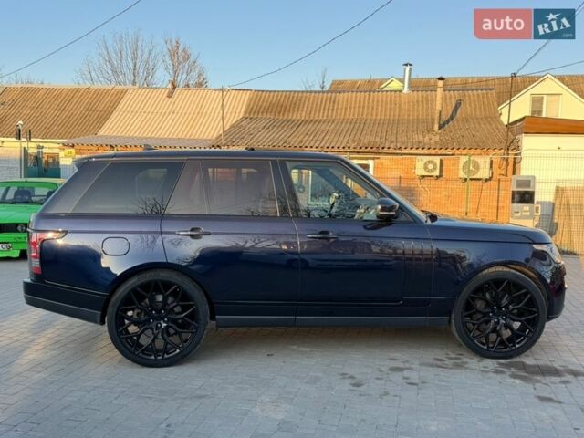 Синий Ленд Ровер Рендж Ровер, объемом двигателя 3 л и пробегом 181 тыс. км за 28600 $, фото 3 на Automoto.ua
