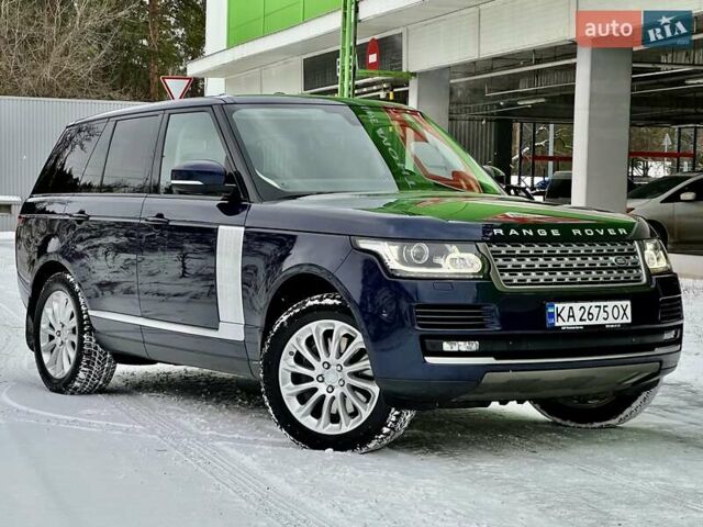 Синий Ленд Ровер Рендж Ровер, объемом двигателя 4.37 л и пробегом 247 тыс. км за 41500 $, фото 16 на Automoto.ua