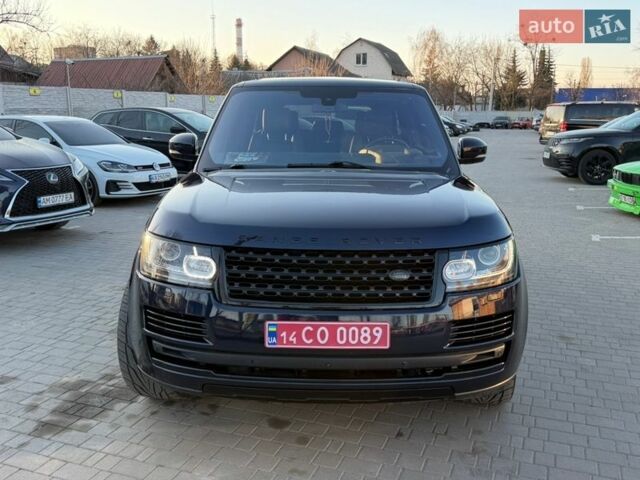 Синий Ленд Ровер Рендж Ровер, объемом двигателя 3 л и пробегом 181 тыс. км за 28600 $, фото 8 на Automoto.ua