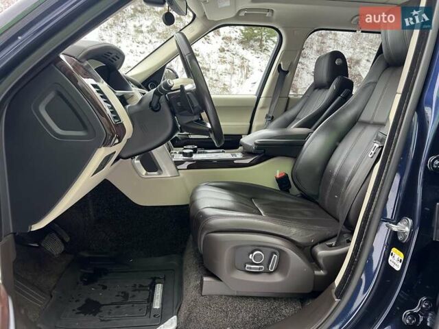 Синий Ленд Ровер Рендж Ровер, объемом двигателя 4.37 л и пробегом 247 тыс. км за 41500 $, фото 28 на Automoto.ua