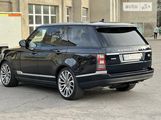 Синий Ленд Ровер Рендж Ровер, объемом двигателя 5 л и пробегом 190 тыс. км за 34777 $, фото 20 на Automoto.ua