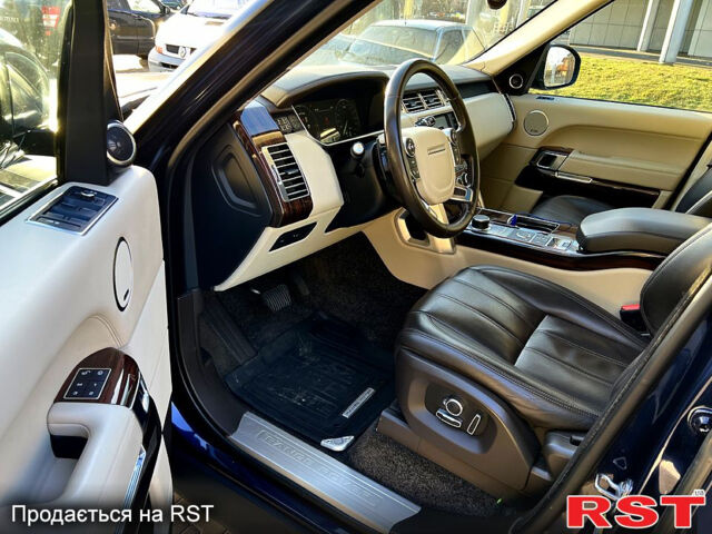 Синий Ленд Ровер Рендж Ровер, объемом двигателя 4.4 л и пробегом 240 тыс. км за 39999 $, фото 9 на Automoto.ua