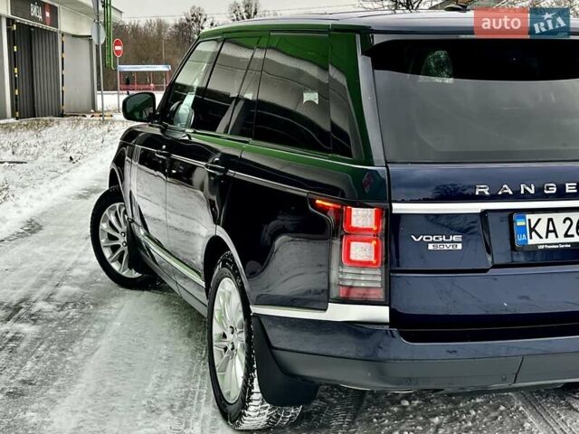 Синий Ленд Ровер Рендж Ровер, объемом двигателя 4.37 л и пробегом 247 тыс. км за 41500 $, фото 9 на Automoto.ua