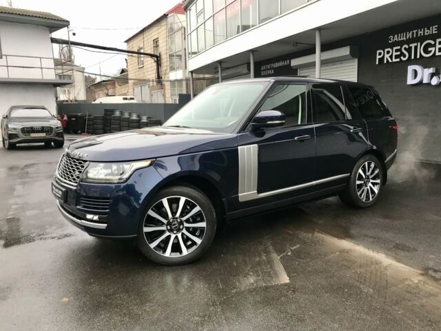 Синій Ленд Ровер Рендж Ровер, об'ємом двигуна 5 л та пробігом 97 тис. км за 84000 $, фото 6 на Automoto.ua