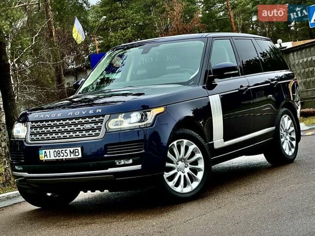 Синій Ленд Ровер Рендж Ровер, об'ємом двигуна 4.4 л та пробігом 240 тис. км за 43999 $, фото 15 на Automoto.ua