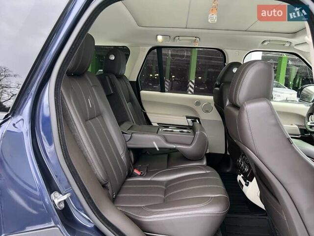 Синий Ленд Ровер Рендж Ровер, объемом двигателя 4.37 л и пробегом 247 тыс. км за 41500 $, фото 36 на Automoto.ua