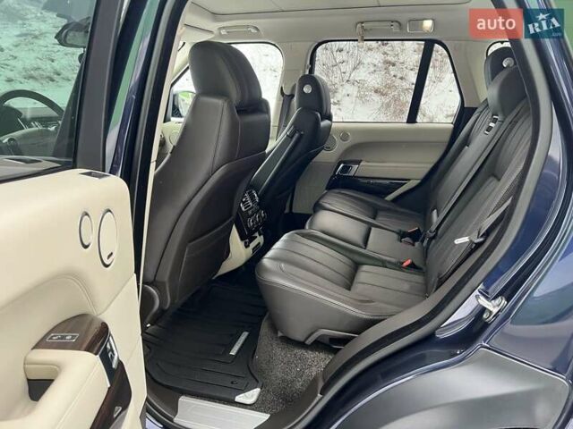 Синий Ленд Ровер Рендж Ровер, объемом двигателя 4.37 л и пробегом 247 тыс. км за 41500 $, фото 33 на Automoto.ua