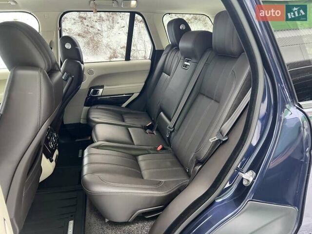 Синий Ленд Ровер Рендж Ровер, объемом двигателя 4.37 л и пробегом 247 тыс. км за 41500 $, фото 38 на Automoto.ua