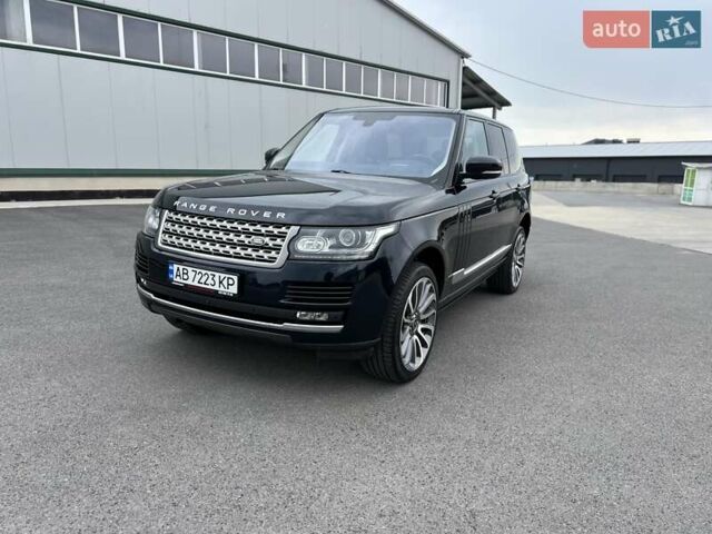 Синий Ленд Ровер Рендж Ровер, объемом двигателя 5 л и пробегом 190 тыс. км за 34777 $, фото 5 на Automoto.ua