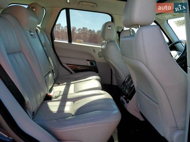 Синий Ленд Ровер Рендж Ровер, объемом двигателя 3 л и пробегом 160 тыс. км за 7000 $, фото 10 на Automoto.ua