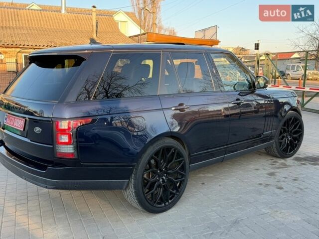Синий Ленд Ровер Рендж Ровер, объемом двигателя 3 л и пробегом 181 тыс. км за 28600 $, фото 9 на Automoto.ua