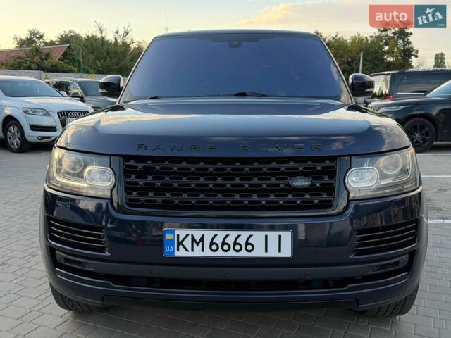 Синий Ленд Ровер Рендж Ровер, объемом двигателя 3 л и пробегом 185 тыс. км за 27300 $, фото 6 на Automoto.ua
