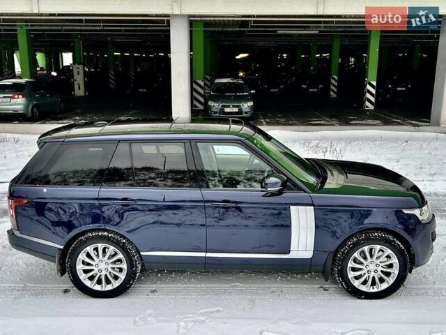 Синий Ленд Ровер Рендж Ровер, объемом двигателя 4.37 л и пробегом 247 тыс. км за 41500 $, фото 11 на Automoto.ua