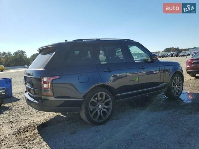 Синий Ленд Ровер Рендж Ровер, объемом двигателя 3 л и пробегом 160 тыс. км за 7000 $, фото 2 на Automoto.ua