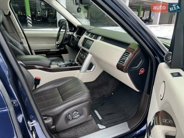 Синий Ленд Ровер Рендж Ровер, объемом двигателя 4.37 л и пробегом 247 тыс. км за 41500 $, фото 40 на Automoto.ua