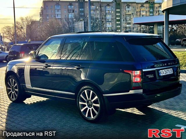 Синий Ленд Ровер Рендж Ровер, объемом двигателя 4.4 л и пробегом 240 тыс. км за 39999 $, фото 5 на Automoto.ua