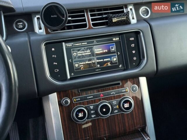 Синий Ленд Ровер Рендж Ровер, объемом двигателя 3 л и пробегом 181 тыс. км за 28600 $, фото 11 на Automoto.ua