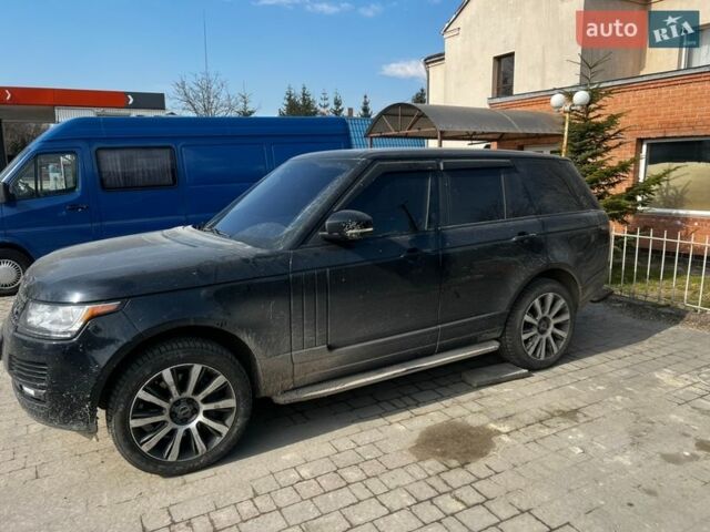 Синій Ленд Ровер Рендж Ровер, об'ємом двигуна 5 л та пробігом 215 тис. км за 17500 $, фото 1 на Automoto.ua