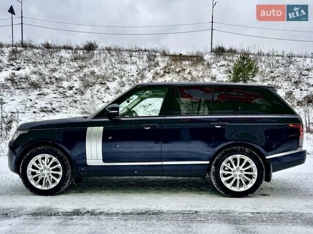 Синий Ленд Ровер Рендж Ровер, объемом двигателя 4.37 л и пробегом 247 тыс. км за 41500 $, фото 4 на Automoto.ua
