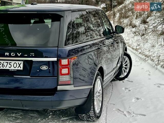 Синий Ленд Ровер Рендж Ровер, объемом двигателя 4.37 л и пробегом 247 тыс. км за 41500 $, фото 19 на Automoto.ua