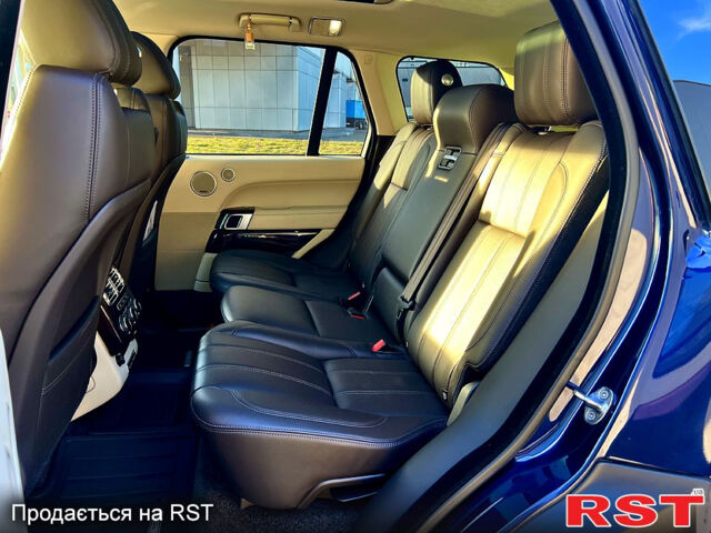 Синий Ленд Ровер Рендж Ровер, объемом двигателя 4.4 л и пробегом 240 тыс. км за 39999 $, фото 12 на Automoto.ua