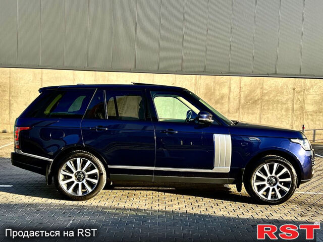 Синий Ленд Ровер Рендж Ровер, объемом двигателя 4.4 л и пробегом 240 тыс. км за 39999 $, фото 4 на Automoto.ua