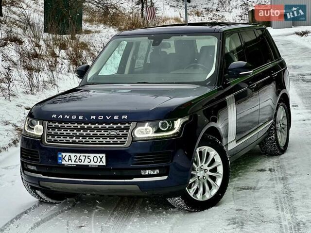Синий Ленд Ровер Рендж Ровер, объемом двигателя 4.37 л и пробегом 247 тыс. км за 41500 $, фото 22 на Automoto.ua