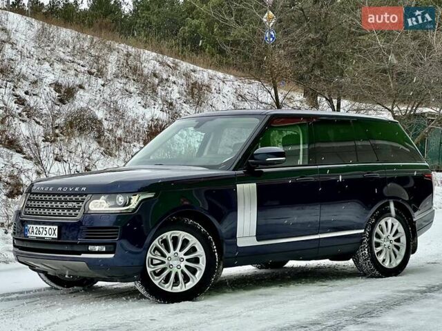 Синий Ленд Ровер Рендж Ровер, объемом двигателя 4.37 л и пробегом 247 тыс. км за 41500 $, фото 26 на Automoto.ua