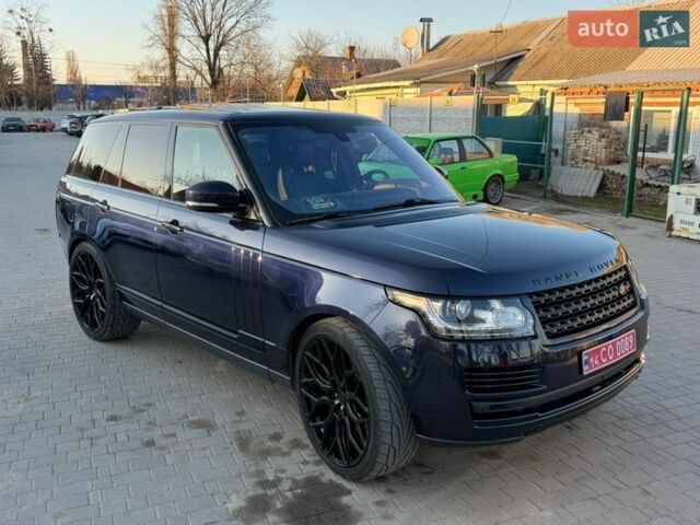Синий Ленд Ровер Рендж Ровер, объемом двигателя 3 л и пробегом 181 тыс. км за 28600 $, фото 2 на Automoto.ua