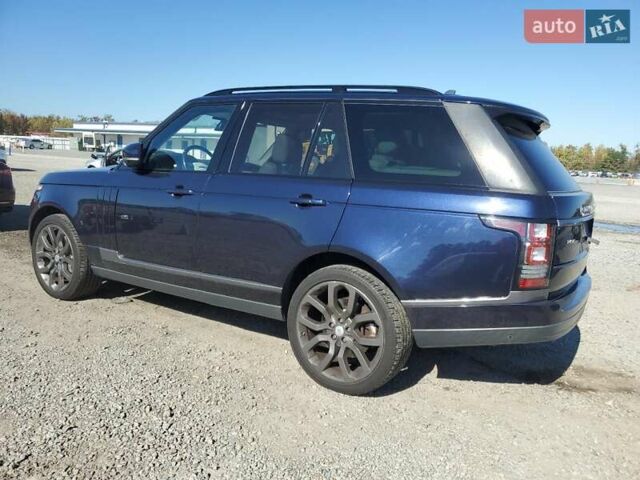 Синий Ленд Ровер Рендж Ровер, объемом двигателя 3 л и пробегом 160 тыс. км за 7000 $, фото 1 на Automoto.ua