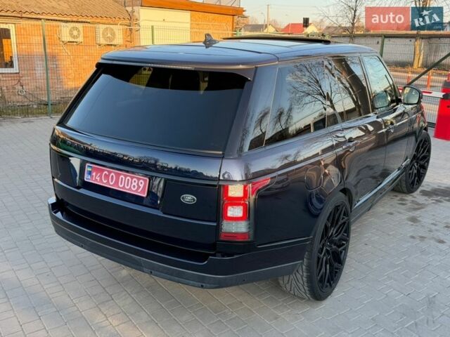 Синий Ленд Ровер Рендж Ровер, объемом двигателя 3 л и пробегом 181 тыс. км за 28600 $, фото 4 на Automoto.ua