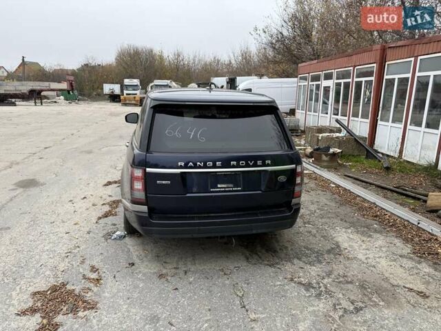 Синій Ленд Ровер Рендж Ровер, об'ємом двигуна 3 л та пробігом 130 тис. км за 17500 $, фото 2 на Automoto.ua