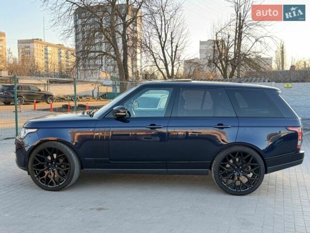 Синий Ленд Ровер Рендж Ровер, объемом двигателя 3 л и пробегом 181 тыс. км за 28600 $, фото 1 на Automoto.ua