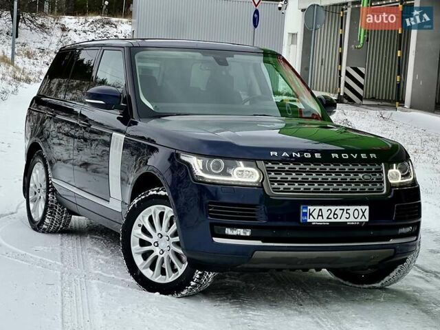 Синий Ленд Ровер Рендж Ровер, объемом двигателя 4.37 л и пробегом 247 тыс. км за 41500 $, фото 17 на Automoto.ua