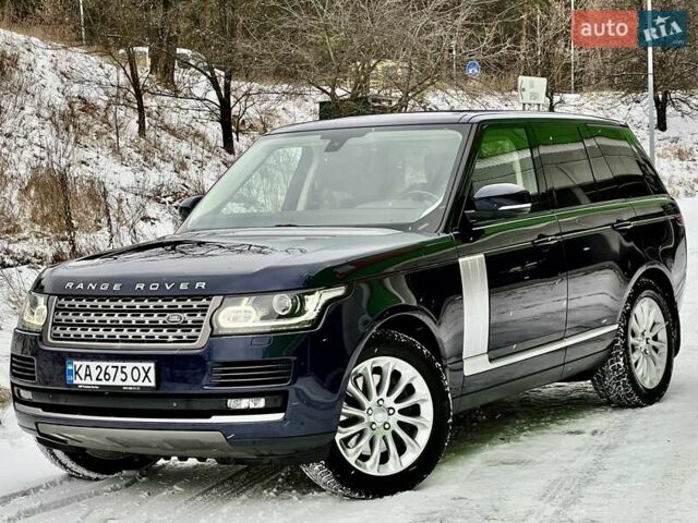 Синий Ленд Ровер Рендж Ровер, объемом двигателя 4.37 л и пробегом 247 тыс. км за 41500 $, фото 21 на Automoto.ua