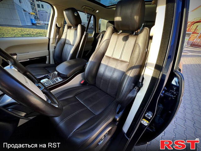 Синий Ленд Ровер Рендж Ровер, объемом двигателя 4.4 л и пробегом 240 тыс. км за 39999 $, фото 10 на Automoto.ua