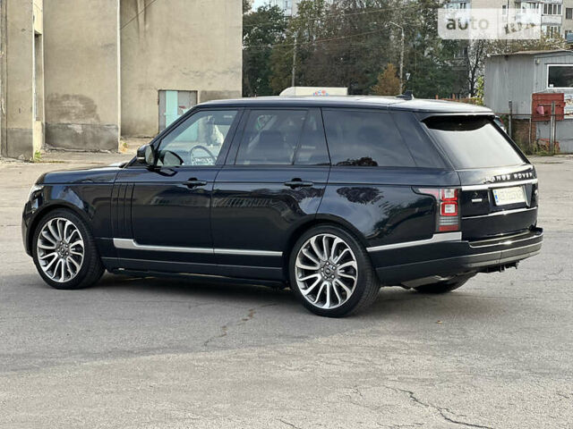 Синий Ленд Ровер Рендж Ровер, объемом двигателя 5 л и пробегом 190 тыс. км за 34777 $, фото 19 на Automoto.ua