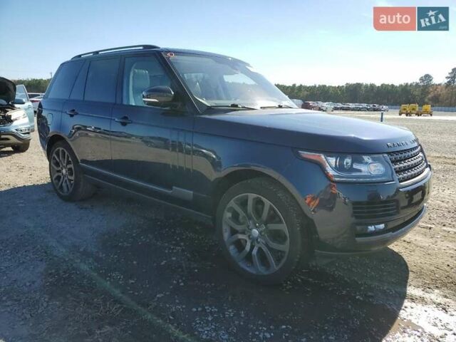 Синий Ленд Ровер Рендж Ровер, объемом двигателя 3 л и пробегом 160 тыс. км за 7000 $, фото 3 на Automoto.ua