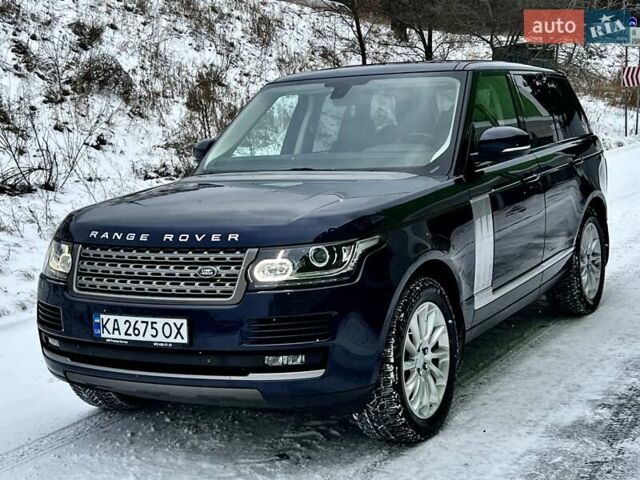 Синий Ленд Ровер Рендж Ровер, объемом двигателя 4.37 л и пробегом 247 тыс. км за 41500 $, фото 3 на Automoto.ua