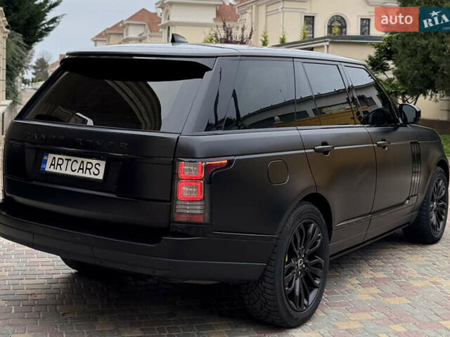 Синий Ленд Ровер Рендж Ровер, объемом двигателя 4.4 л и пробегом 166 тыс. км за 46900 $, фото 9 на Automoto.ua