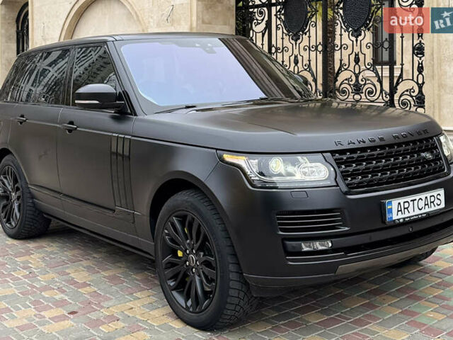 Синий Ленд Ровер Рендж Ровер, объемом двигателя 4.4 л и пробегом 166 тыс. км за 46900 $, фото 5 на Automoto.ua