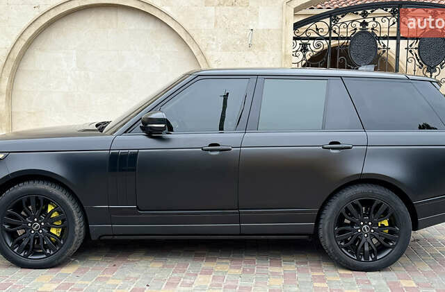 Синий Ленд Ровер Рендж Ровер, объемом двигателя 4.4 л и пробегом 166 тыс. км за 46900 $, фото 1 на Automoto.ua