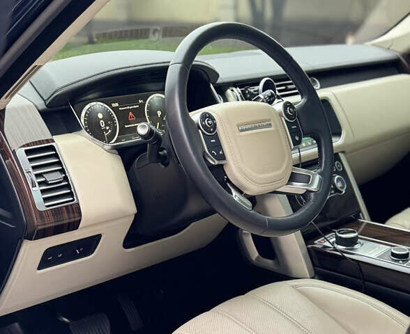 Синий Ленд Ровер Рендж Ровер, объемом двигателя 4.4 л и пробегом 166 тыс. км за 46900 $, фото 11 на Automoto.ua