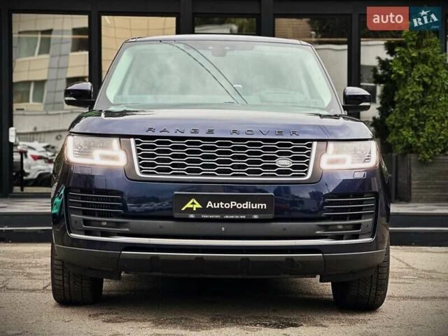 Синій Ленд Ровер Рендж Ровер, об'ємом двигуна 4.37 л та пробігом 197 тис. км за 51900 $, фото 1 на Automoto.ua