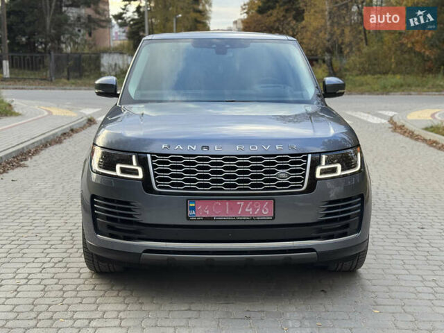 Ленд Ровер Рендж Ровер 2018 у Львові на Automoto.ua Синій Ленд Ровер Рендж Ровер, об'ємом двигуна 3 л та пробігом 130 тис. км за 44400 $, фото 1 на Automoto.ua
