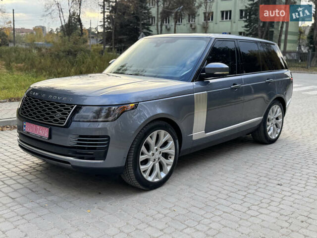 Ленд Ровер Рендж Ровер 2018 у Львові на Automoto.ua Синій Ленд Ровер Рендж Ровер, об'ємом двигуна 3 л та пробігом 130 тис. км за 44400 $, фото 4 на Automoto.ua
