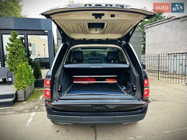 Синий Ленд Ровер Рендж Ровер, объемом двигателя 4.37 л и пробегом 197 тыс. км за 56000 $, фото 19 на Automoto.ua