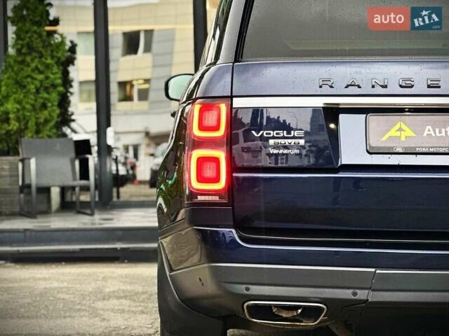 Синій Ленд Ровер Рендж Ровер, об'ємом двигуна 4.37 л та пробігом 197 тис. км за 53500 $, фото 14 на Automoto.ua
