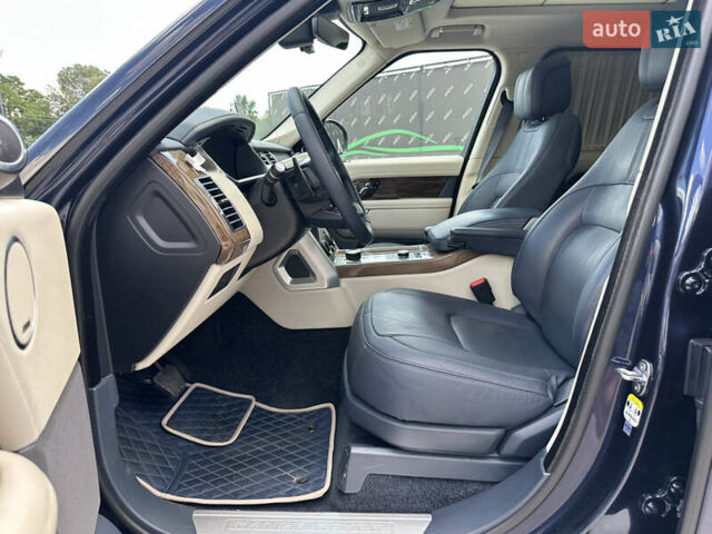 Синий Ленд Ровер Рендж Ровер, объемом двигателя 4.37 л и пробегом 197 тыс. км за 49999 $, фото 22 на Automoto.ua