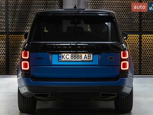 Синій Ленд Ровер Рендж Ровер, об'ємом двигуна 5 л та пробігом 130 тис. км за 65000 $, фото 4 на Automoto.ua